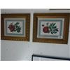 Image 1 : Ornately Framed Floral Wall Art - Pair