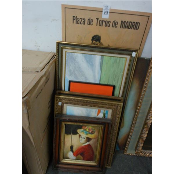 Asst. Framed Wall Art