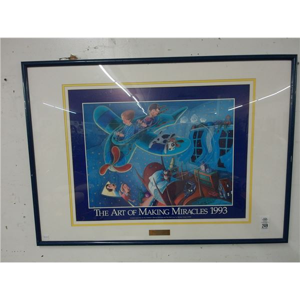 The Art of Making Miracles Framed Poster