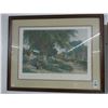 Image 1 : Framed Wall Art The Village Elms -  30  X  36