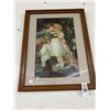 Image 1 : Framed Wall Art Kiss On The Cheek - 20  X  30