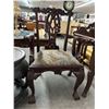 Image 2 : Ornately Carved Padded Armchair