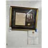 Image 1 : Thomas Jefferson Framed Letter, Photo Memorabilia US Historical Society