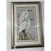 Image 1 : Framed Wall Art Herons Signed Mays - 24  X  30