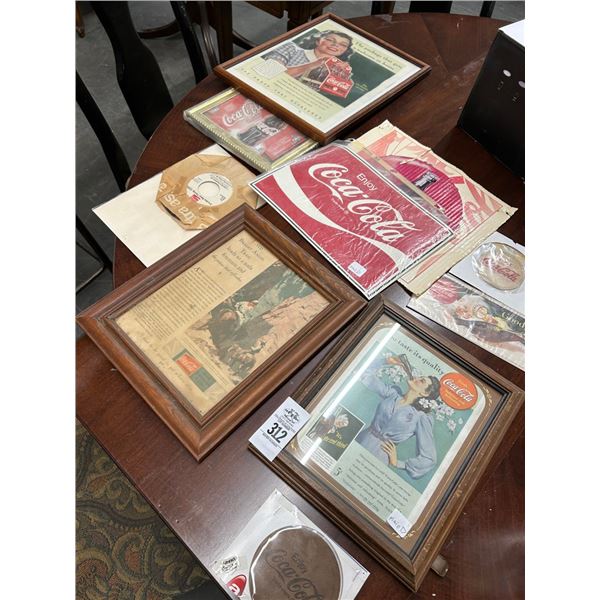 Asst. Coca Cola Collector Wall Art
