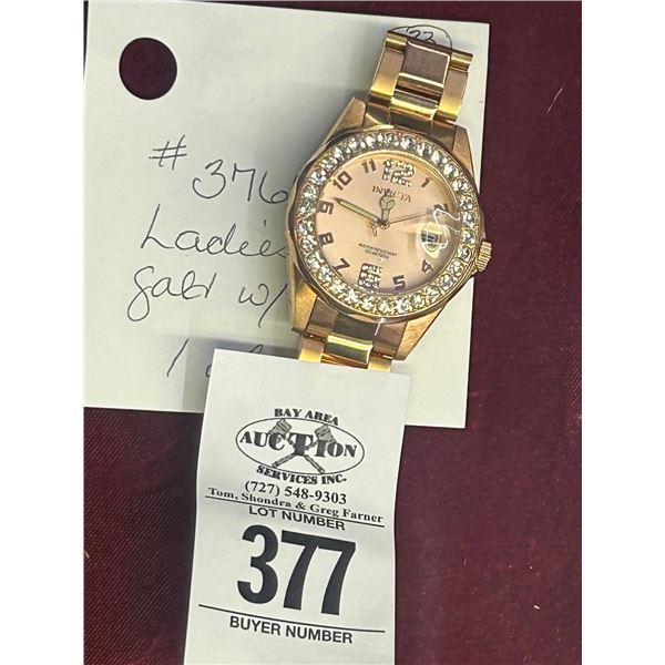 Invicta Watch # 37698  Ladie's Rosegold