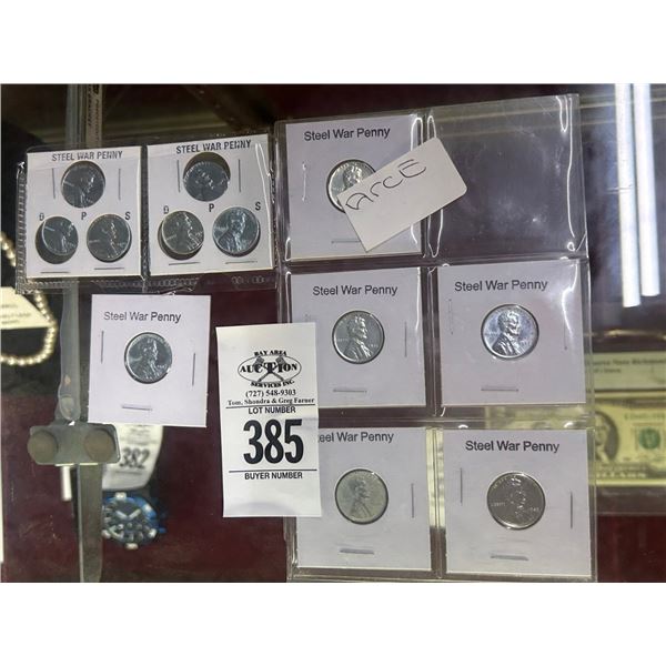 Steel War Pennies - 12