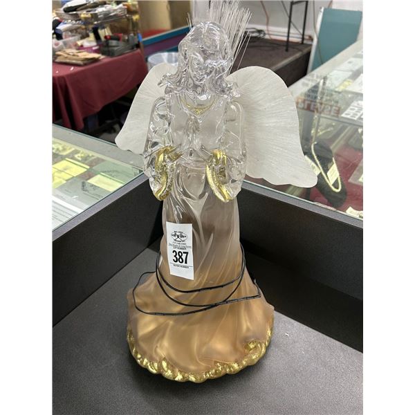 Lighted Plastic Angel