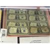 Image 1 : Old Blue Seal $1 Bills - 8