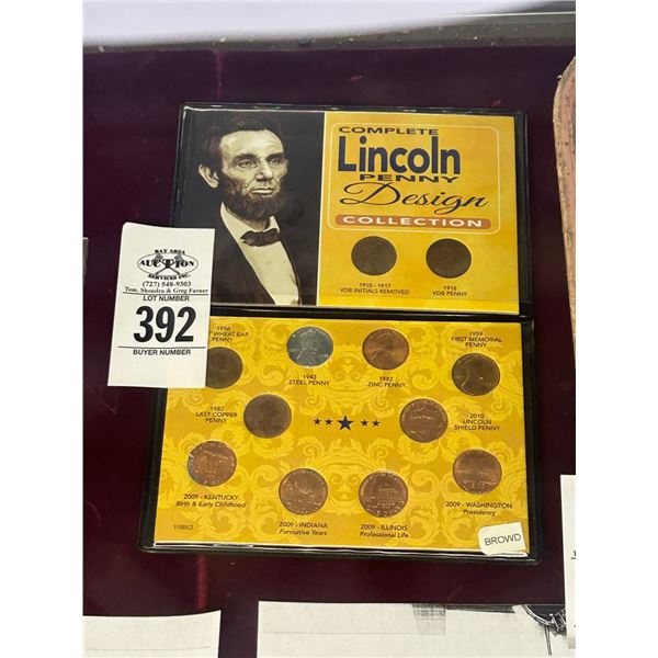 Complete Lincoln Penny Design Collection