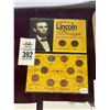 Image 1 : Complete Lincoln Penny Design Collection