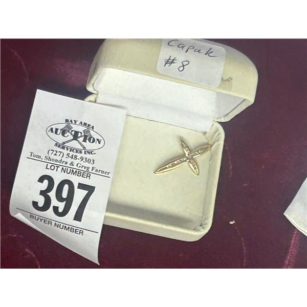 10K Cross Pendant