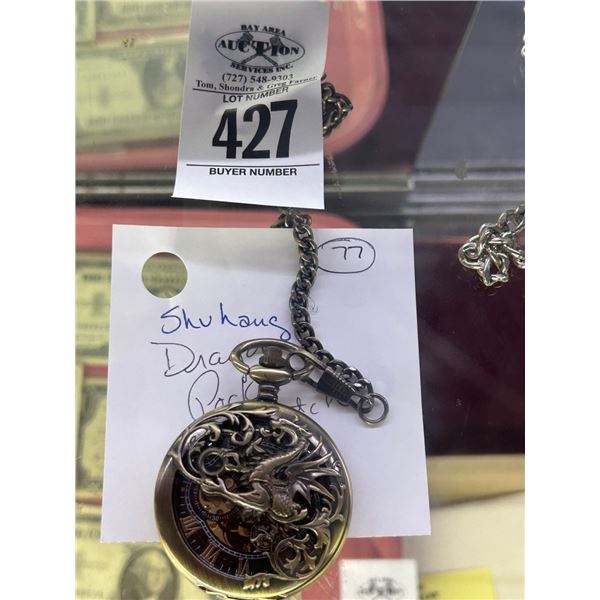 Invicta Watch Dragon Style Pocket Watch