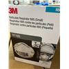 Image 3 : 4-3M Respirator Masks - Case of 160 - 4 X $