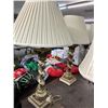 Image 2 : Ornate Column Lamps - Pair