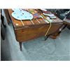 Image 1 : Mahogany Drop Leaf Table w/Drawers
