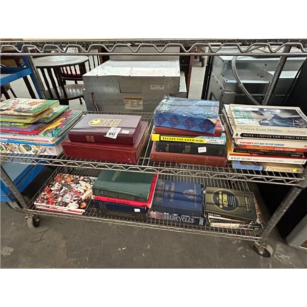 Asst. Books - Bottom 2 Shelves