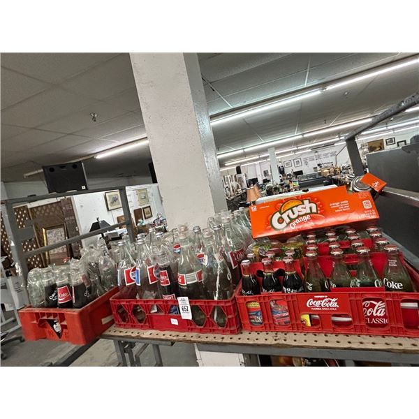 Coca Cola Bottle Trays, Souvenir Bottles