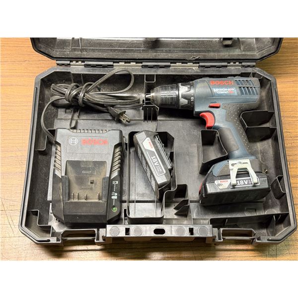PERCEUSE 1/4" BOSCH #DDBB180 ( 2- BATT, 1-CHARG)