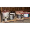 Image 1 : LOT DE 6 BOBINES DE CÂBLES D'ACIER ASST