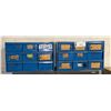 Image 1 : LOT DE 2 RANGEMENTS DE 9 TIROIRS AVEC CONTENU