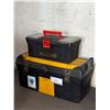 Image 1 : LOT DE 2 COFFRES À OUTILS VIDE ASST
