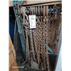 Image 1 : LOT DE CHAÎNES DE LEVAGE ET DE REMORQUAGE