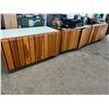 Image 2 : LOT DE 3 MEUBLES MOBILES EN BOIS 49"x24"x29"