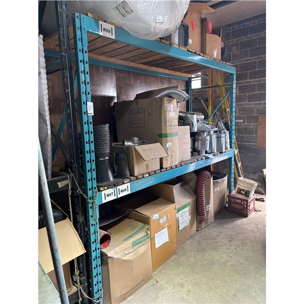 SECTION DE RACKING: UPRIGHTS (8'x3') CROSS BEAMS (9'x4")