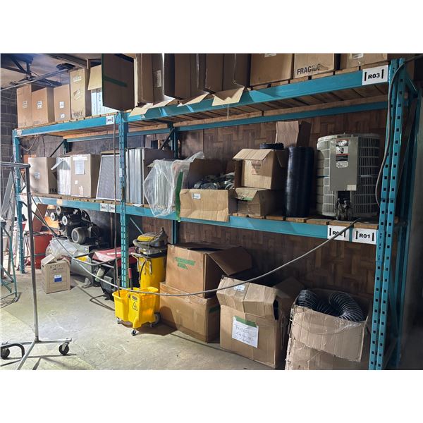 SECTION DE RACKING: UPRIGHTS (8'x3') CROSS BEAMS (9'x4")