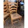 Image 2 : LOT DE 8 CHAISES