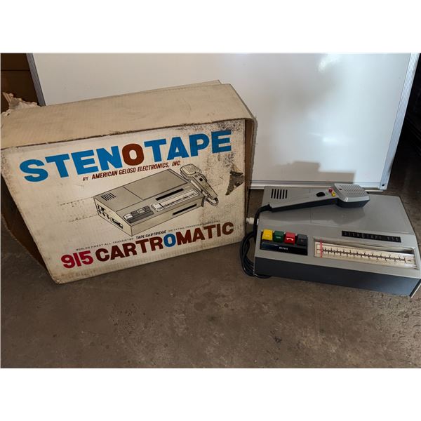 STENOTAPE 915 CATROMATIC -RETRO (DICTATING TRANSCRIBING MACHINE)