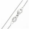 Image 7 : NEW Platinum 1.38 ctw GIA Pear Rose Cut Diamond Solitaire Collet Pendant & Chain