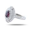 Image 2 : 1.52 ctw UNHEATED Pink Sapphire and 0.80 ctw Diamond Platinum Ring (GIA CERTIFIE