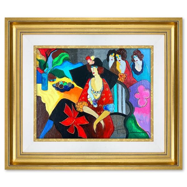 Gossip by Tarkay (1935-2012)