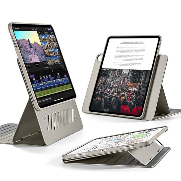 ESR for iPad Air 13 Inch Case  Removable Magnetic Cover, Adjustable Portrait/Landscape Stand with Ra