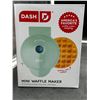 Image 3 : Dash Mini Waffle Maker With 4-Inch Cooking Surface, Nonstick, 350 Watts