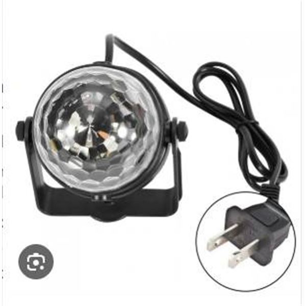 LED RGBW Disco Ball Light with Remote Control and Adjustable Stand