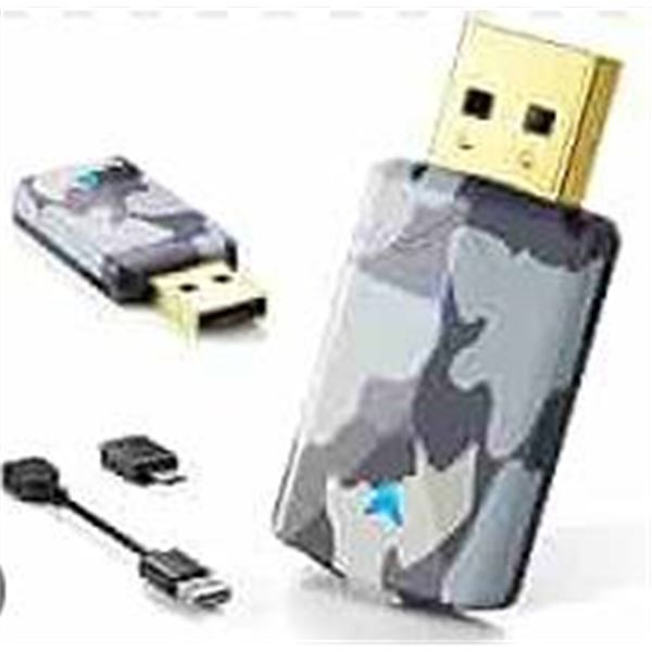 Car Wireless Adapter Compatible with CarPlay and Android Auto – Model CA6