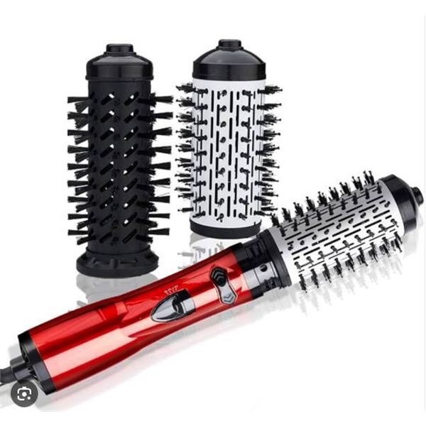 Hot Air Brush Styler Hair Styling Wand with Two Brush Attachments