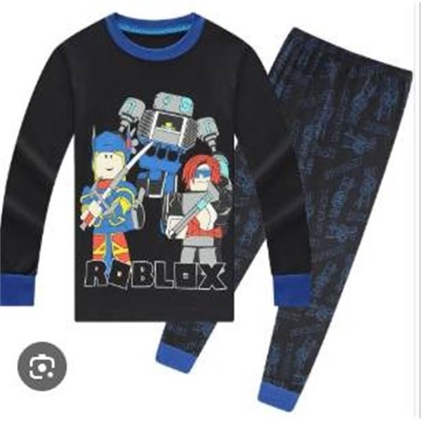 Roblox-Themed Two-Piece Pajama Set – Size 10