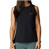 Image 1 : Columbia Omni-Shade Women’s Sun Trek Tank Top, Size S, Black