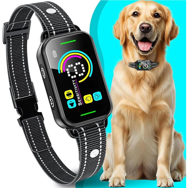 DinJoo TC03 Smart Bark Training Collar with Adjustable Sensitivity