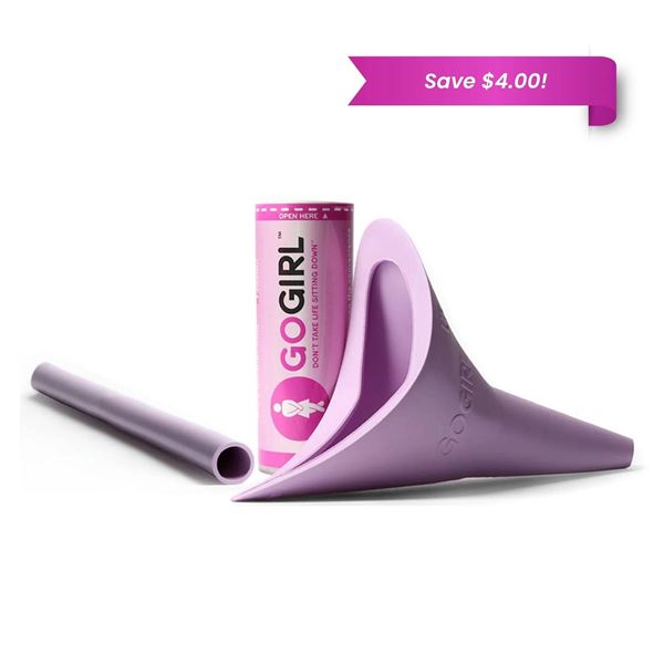 GoGirl Female Urination Device with Extension – Reusable, Hygienic, and Portable
