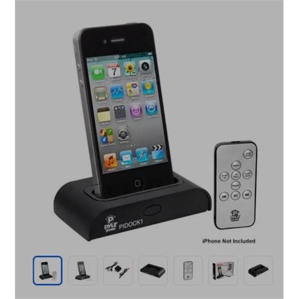 Pyle Home PIDOCK1 Universal Docking Station With Remote Control