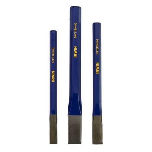 Irwin 3-Piece Wood Chisel Set with Holder