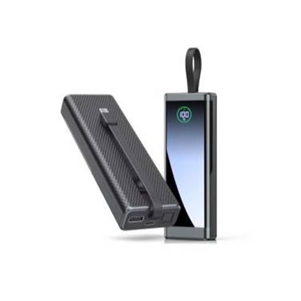 Portable Charger 40000mAh with Built-In Cable and 22.5W USB C Output