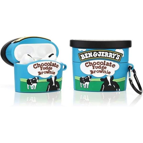 Ben & Jerry’s Chocolate Fudge Brownie Silicone Case for AirPods 1/2