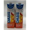 Image 2 : Oasis 100% Juice, Orange Breakfast, 960 mL, 4-Pack