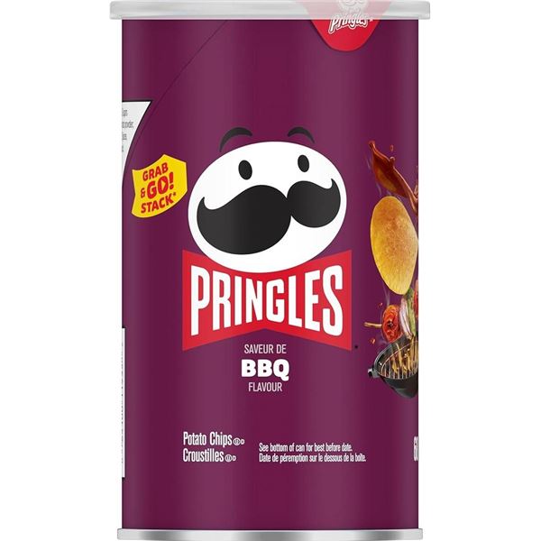 Pringles BBQ Flavor – 10 x 68g